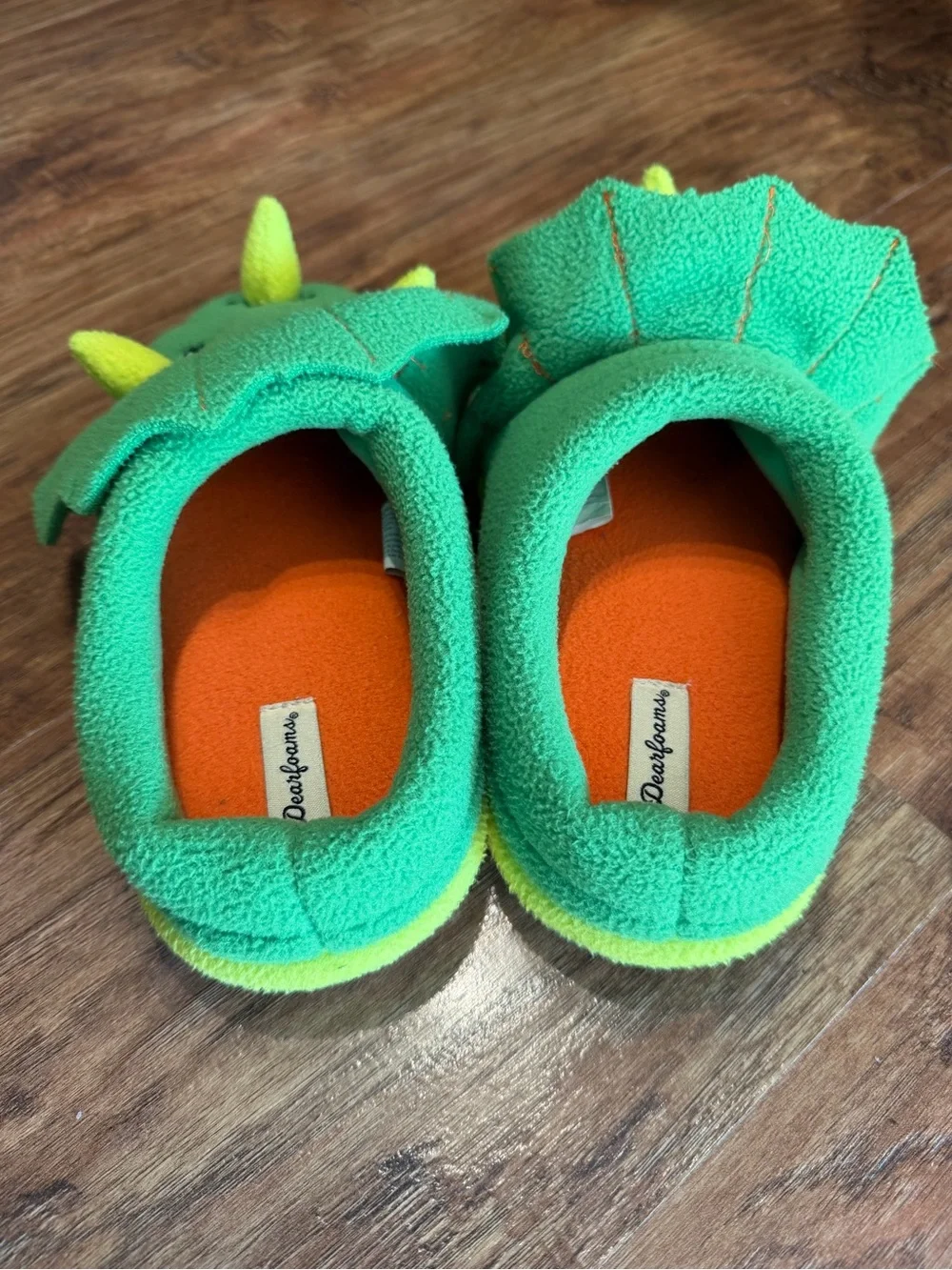 Dearfoams Dinosaur Slippers